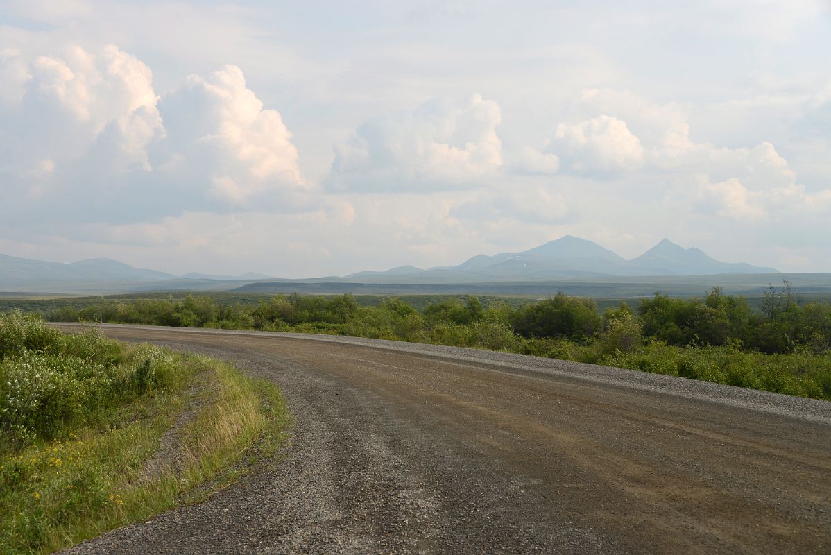 19B Dempster Highway From Two Moose Lake In Tombstone Park Yukon